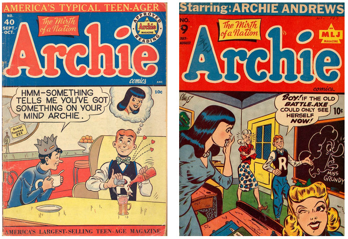 История комиксов Archie